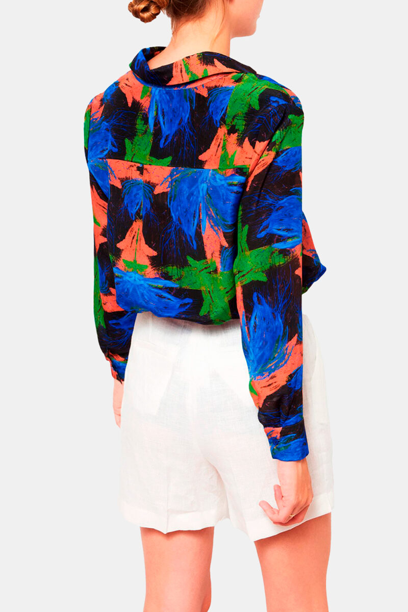 Slow Fashion made in Spain - Arena Martínez - Azzuro Shirt - 3