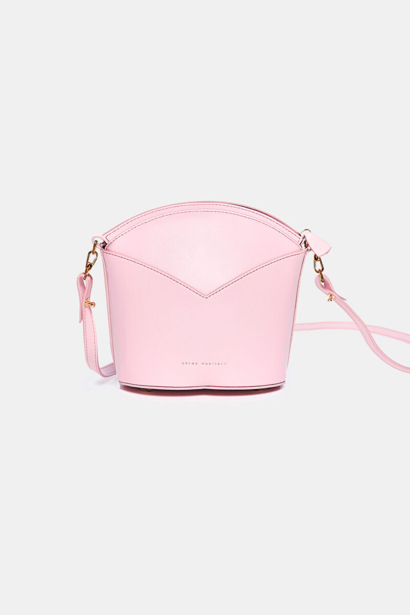 Moda lenta hecha en España - Arena Martínez - Bolso Baby Pink Susi - 4