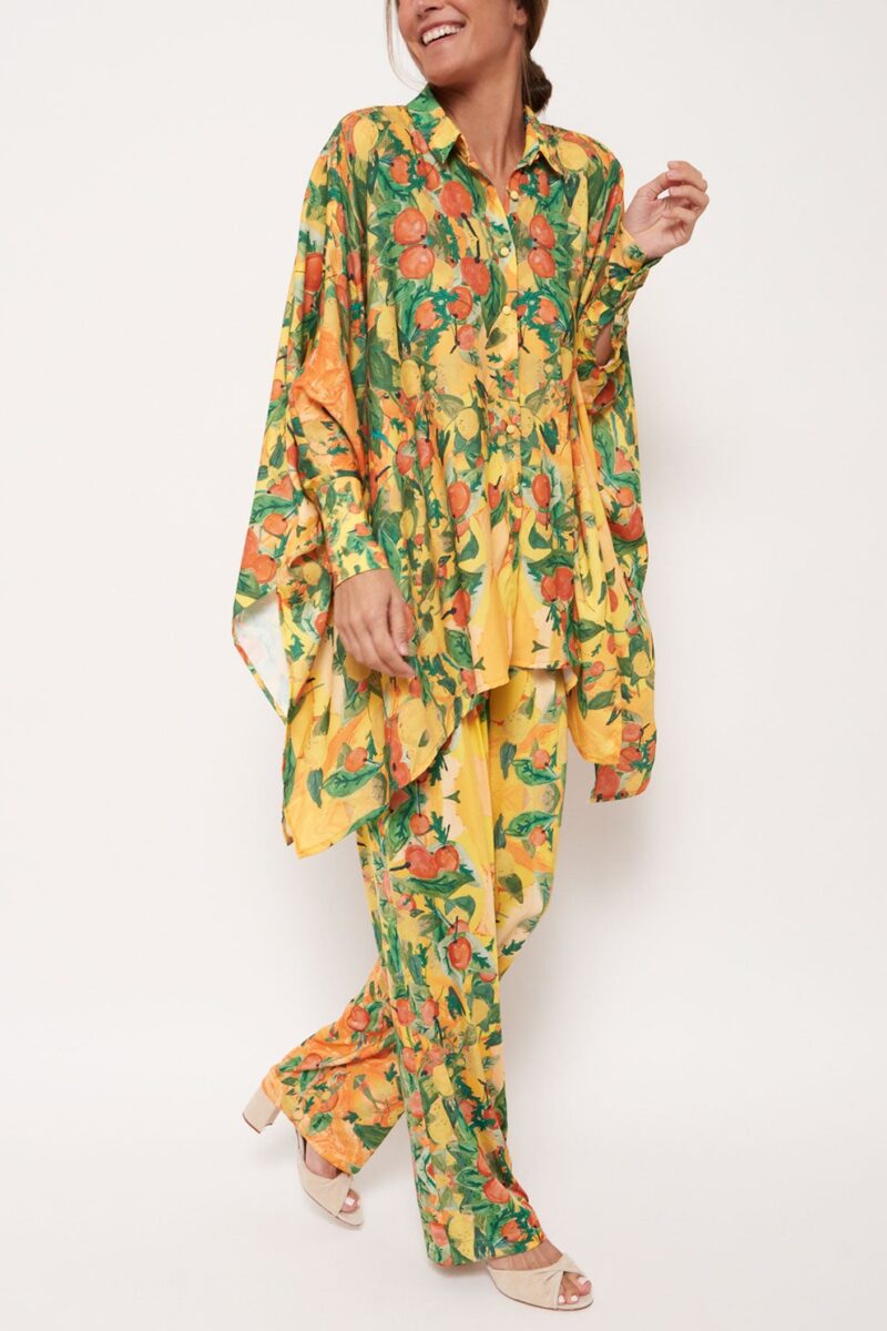 Moda lenta hecha en España - Arena Martínez - Pantalón Lemon - 003