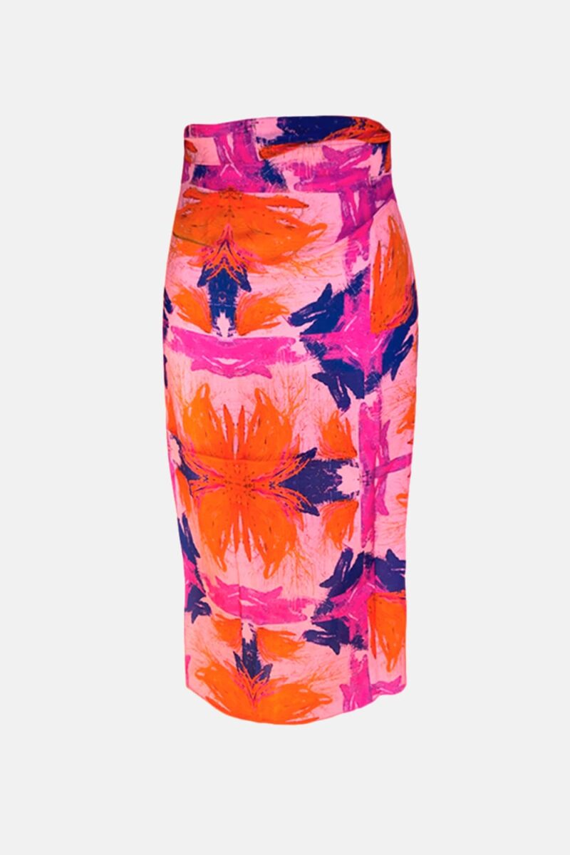 Moda lenta hecha en España - Arena Martínez - Falda Rosa - 001